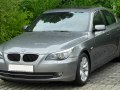2007 BMW 5 Series (E60, Facelift 2007) - Technical Specs, Fuel consumption, Dimensions