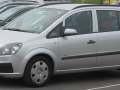 2005 Vauxhall Zafira B - Technical Specs, Fuel consumption, Dimensions